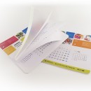 Mouse pad with calendar