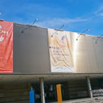 Large format mesh banners