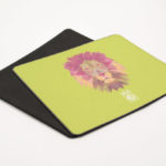 3-plied welded mouse pad with black backing